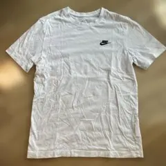 NIKE 刺繍ロゴ クルーネック メンズTシャツ ホワイトのサムネイル