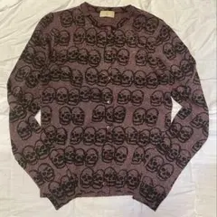 90s Hysterics スカル柄 カーディガンのサムネイル