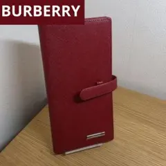 お値下げ 未使用 BURBERRY 4連 キーケース レザー 赤 ノバチェック
