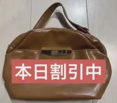 セール中！　ハンドバック　パーティーバック　ブラウン　レディース