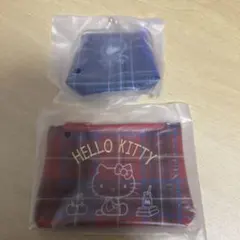 ハローキティ シークレットミニポーチ ドレスタータン サンリオ　タータン　がま口