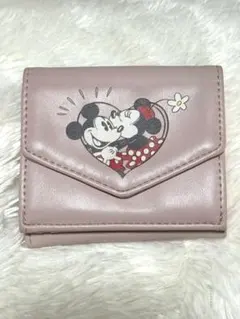 Accommode ミッキー ミニー 財布 ピンク