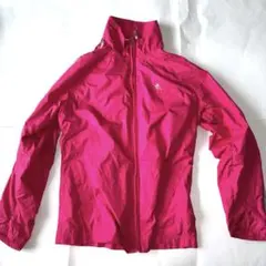 【adidas】アディダス ピンク ナイロンジャケット CLIMA PROOF