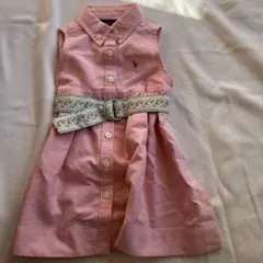 【新品未使用】Ralph Lauren ピンク ワンピース