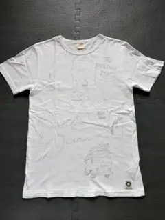 フリーレイジ　カリフォルニアマップ プリントTシャツ ホワイトのサムネイル