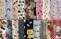 めがねうさぎ様専用 ガーゼハンカチセット3枚セット ユキエモン fuwara