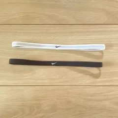 Nike ヘアバンド 2個セット 黒白