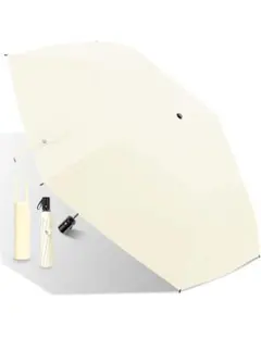 日傘 折りたたみ 晴雨兼用 遮光 遮熱 200gワンタッチ開閉 ライトイエロー