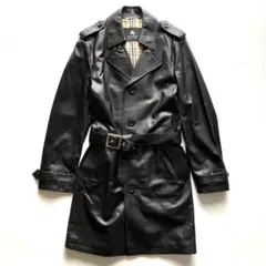 2026年最新】バーバリー ブラックレーベル レザー コートの人気