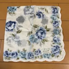 pierre cardin 花柄ハンカチ 約40cm