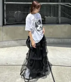 CIAOPANIC チャオパニック　タックラメチュールボリュームスカート②