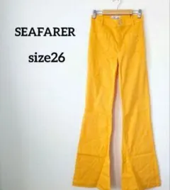 ベルボトム カジュアルパンツ