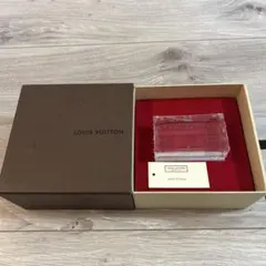 LOUIS VUITTON トランクモチーフ クリスタル ペーパーウェイト 中古のサムネイル