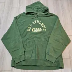 韓國製 GAP 綠色 Oversize 連帽衫