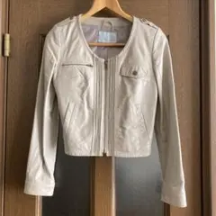 NORD SUD 羊革　ライダースジャケット