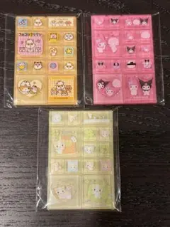 サンリオ トレーディングミニタイルシール　3種セット