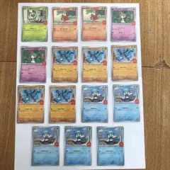 ポケカ　マクドナルドプロモ　ピカチュウ以外　5種類　計15枚