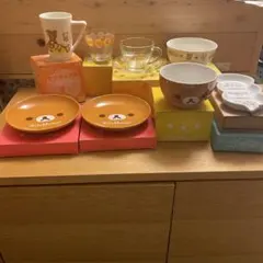レア！リラックマ 食器セット 8個セットおまけ付き