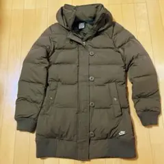 Nike ロングダウン ブラウン XL フード付きコート NIKE - 【美品】NIKE ロングダウンコート BLACK サイズ Mの通販