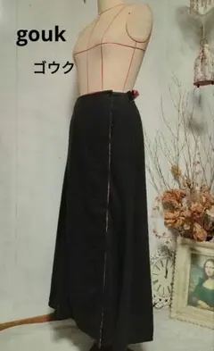 和柄 ロングスカート