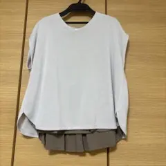 Croisière オーバーサイズTシャツ グレー