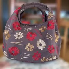 刺繍バッグ ハンドバッグ