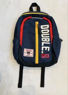 DOUBLE.B リュックサック ネイビー 男の子