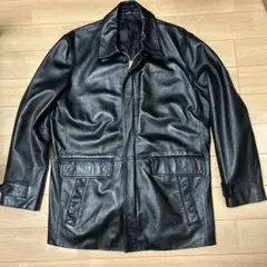 Wind Armor カーコート レザージャケット 本革 ブラック L 常田大希 Wind Armor カーコート レザージャケット 本革 ブラック L 常田大希