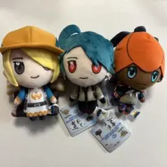 ポケモンマスターズEX ぬいぐるみ キバナ ウォロ チリ 3種類セット