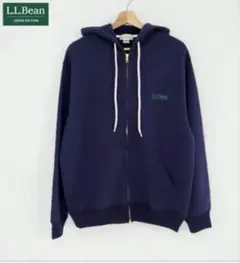 L.L.Bean ダブルジップパーカー　Ｌ　ネイビーのサムネイル