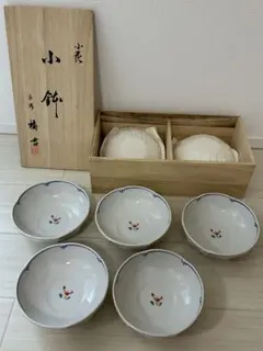 橘吉 たち吉 小鉢 5枚セット タチキチ　小花　小皿のサムネイル