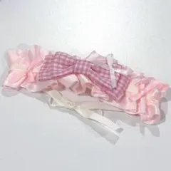 ぬいぐるみ ヘッドドレス ピンク