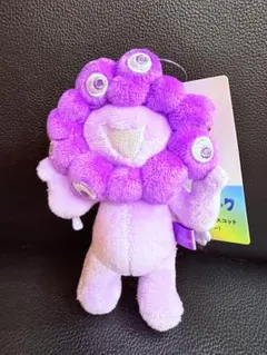 ミャクミャク　ボールチェーンマスコット　紫　　　　推しカラー　EXPO2025