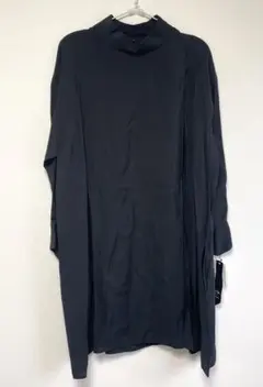 【新品未使用品】 シャツワンピース スコットクラブ系列 Aga ブラック