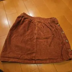GAP KIDS コーデュロイブラウンスカート XL
