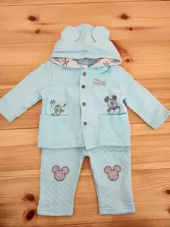 ミッキー ベビー服 上下セット 6M