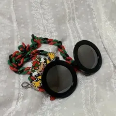 クッパ チェーン付きサングラス