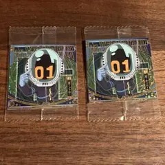 ワンピース　ウエハースシール　Dr.ベガパンク01 シャカ　2枚