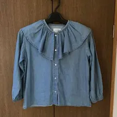 CIAOPANIC ビッグカラー　フリル襟 長袖シャツ