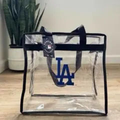 ロサンゼルス　ドジャース　クリアバッグ　バッグ　球場購入　新品
