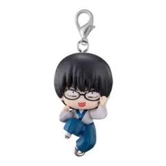 【新品未開封】銀魂つまんでつなげてマスコット 志村新八(カニカンver.)