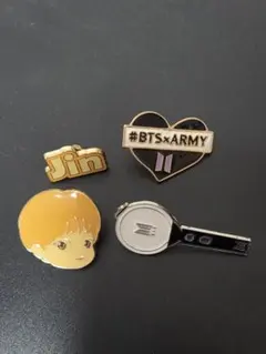 BTS♡ARMYピンバッジ 2025年最新】bts ピンバッチの人気アイテム - メルカリ