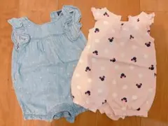GAP Baby ロンパース 2点セット 3-6ヶ月