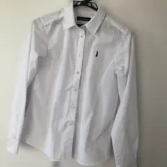 EAST BOY ホワイト長袖シャツ L 形状記憶