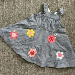 ミキハウス　ジャンパースカート　80 うさこ