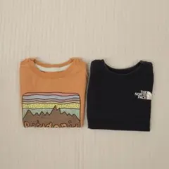Patagonia North Face Tシャツセット　80のサムネイル