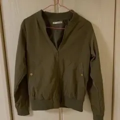 continuer de NICE CLAUP MA-1 カーキ　ブルゾン