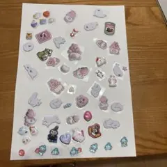 最終値下げ　ボンボンドロップシール　ハンギョドン　含む　立体　ぷっくりシール