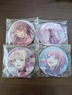プロセカ　グリッター缶バッジ vol.8 A　4点