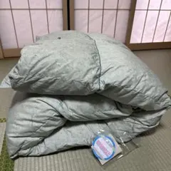 羽毛掛け布団　ダブル190✖️210 バレンチノ　ヨーロピアンダウン【未使用】